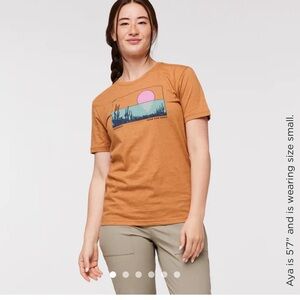 Cotopaxi Desert View Organic T-shirt NWT XL pink